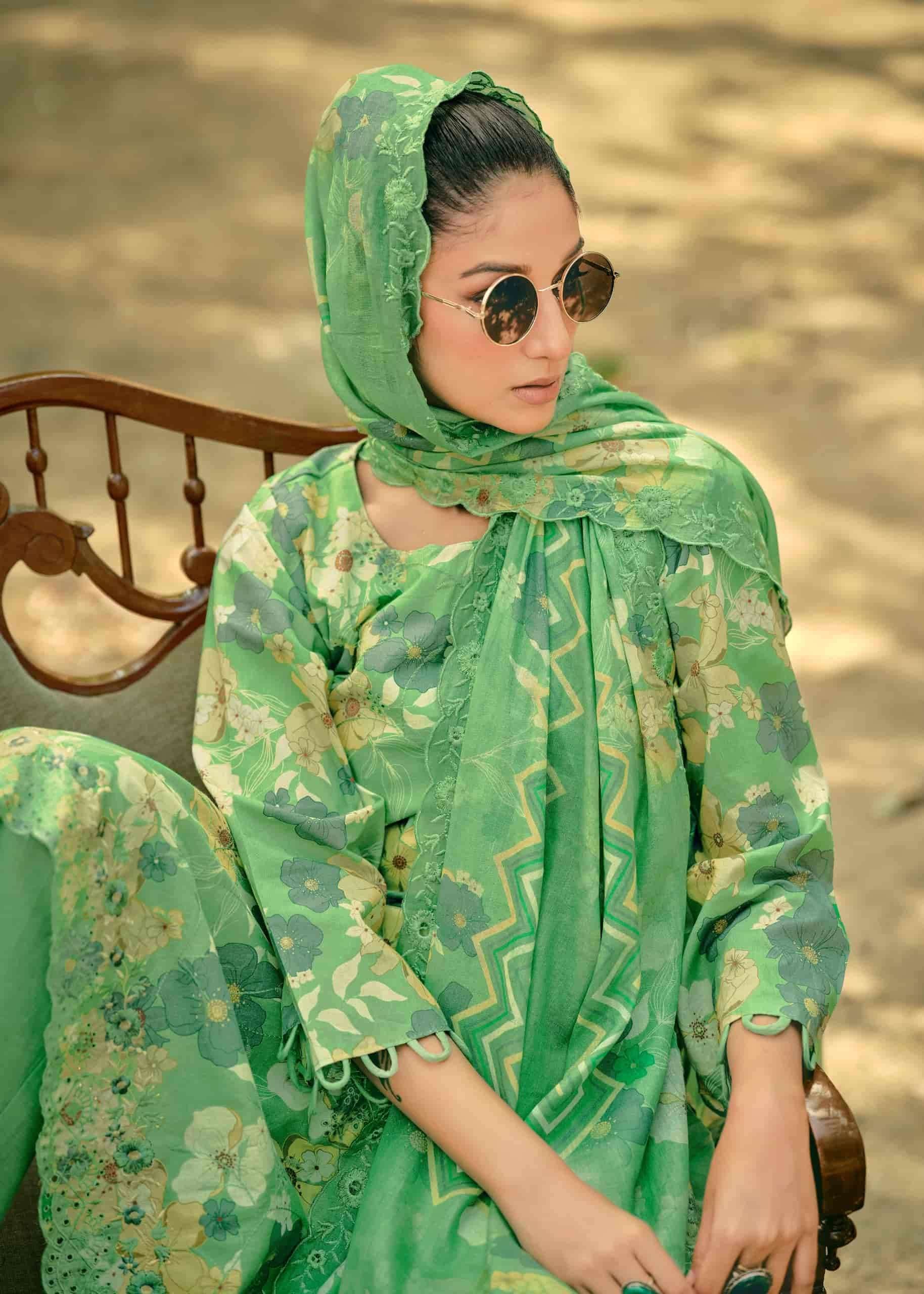 Hermitage Iznik Vol 2 Chikankari Cotton Lawn Dress Material Collection