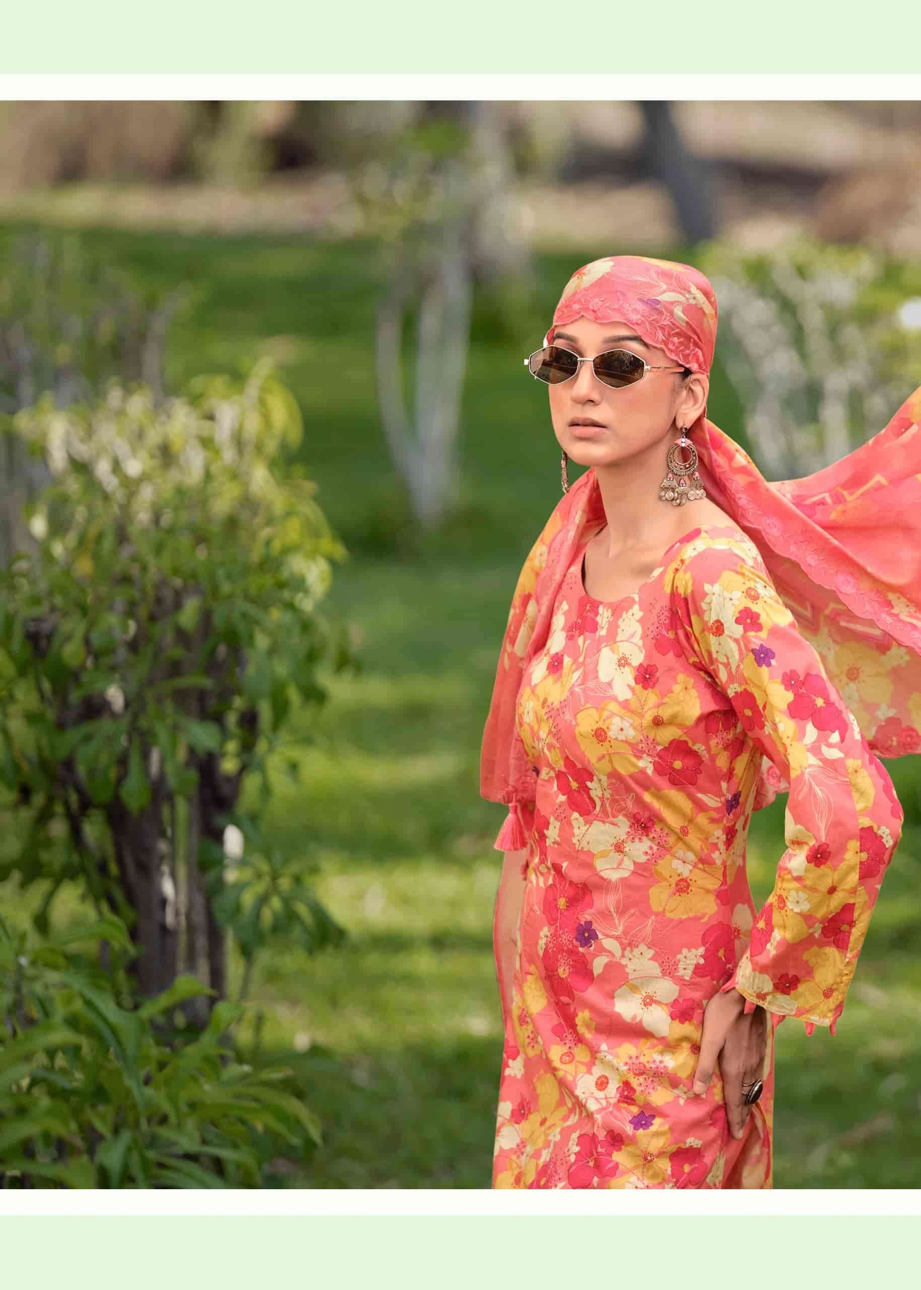 Hermitage Iznik Vol 2 Chikankari Cotton Lawn Dress Material Collection