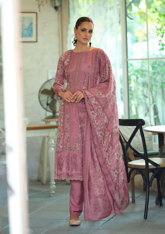 Hermitage Mazdaar Giza PK Lawn Embroidered Pakistani Suit - Amrah Wholesale
