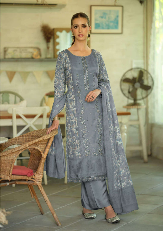 Hermitage Mazdaar Giza PK Lawn Embroidered Pakistani Suit - Amrah Wholesale