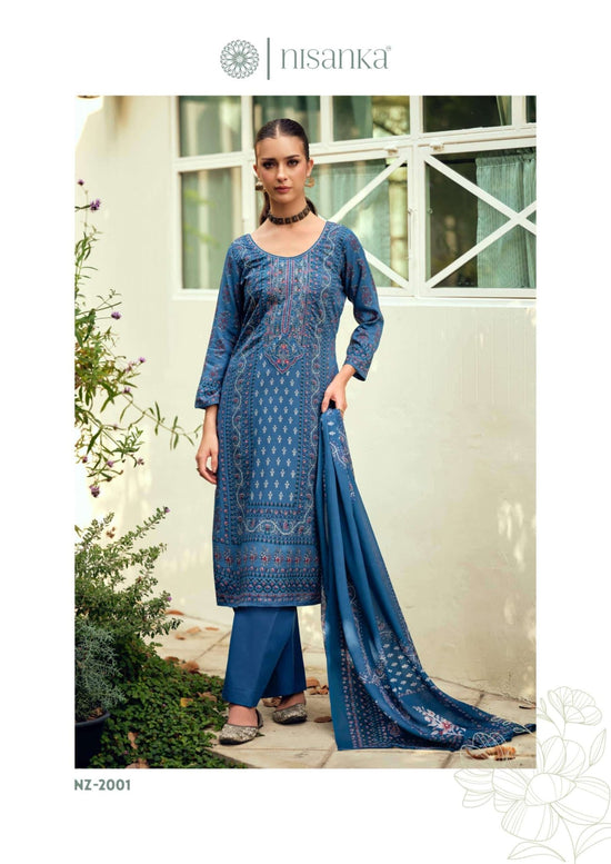 Hermitage Nizaam Vol 2 Viscose Lawn Cotton Pakistani Suit - Amrah Wholesale