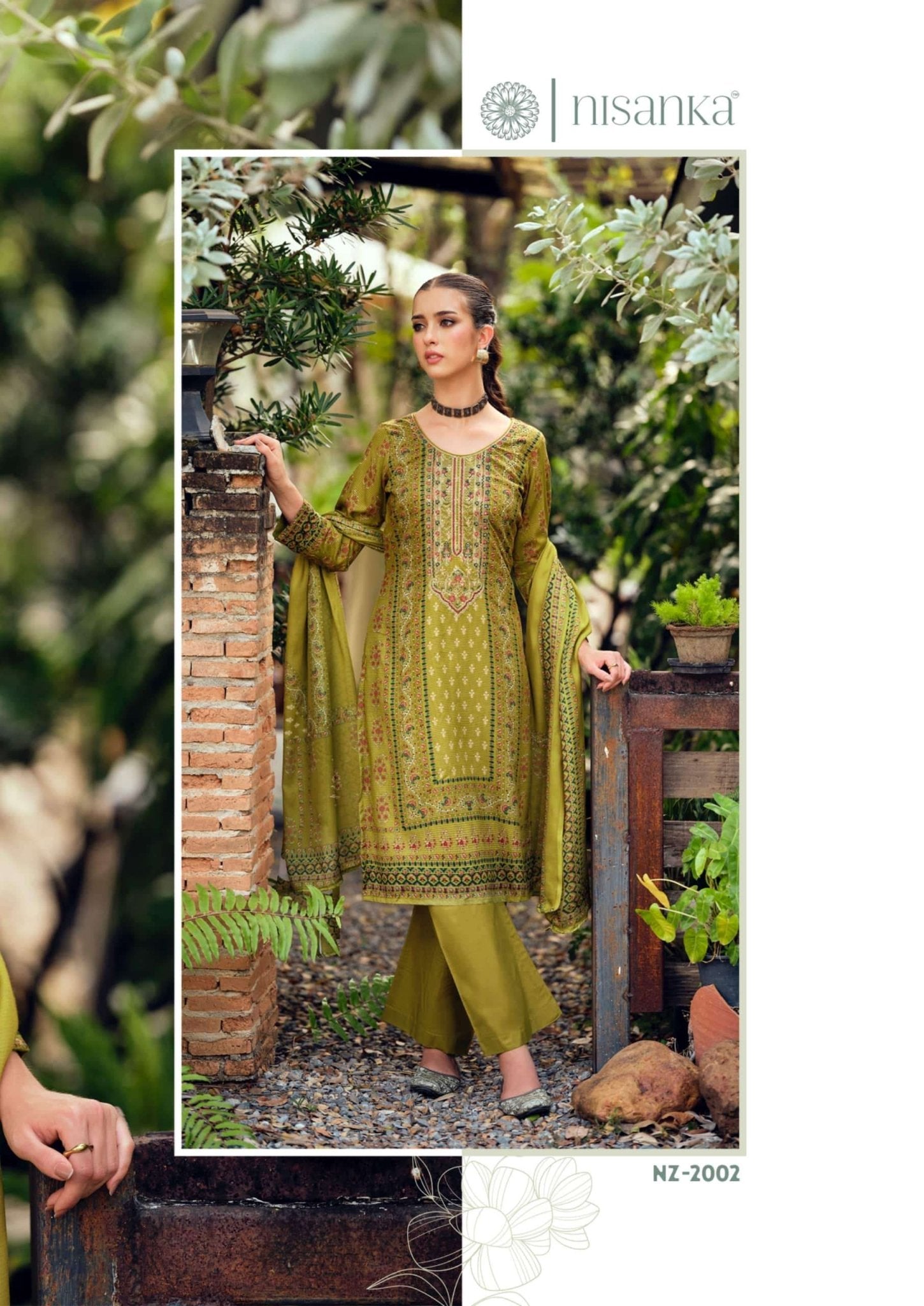 Hermitage Nizaam Vol 2 Viscose Lawn Cotton Pakistani Suit - Amrah Wholesale