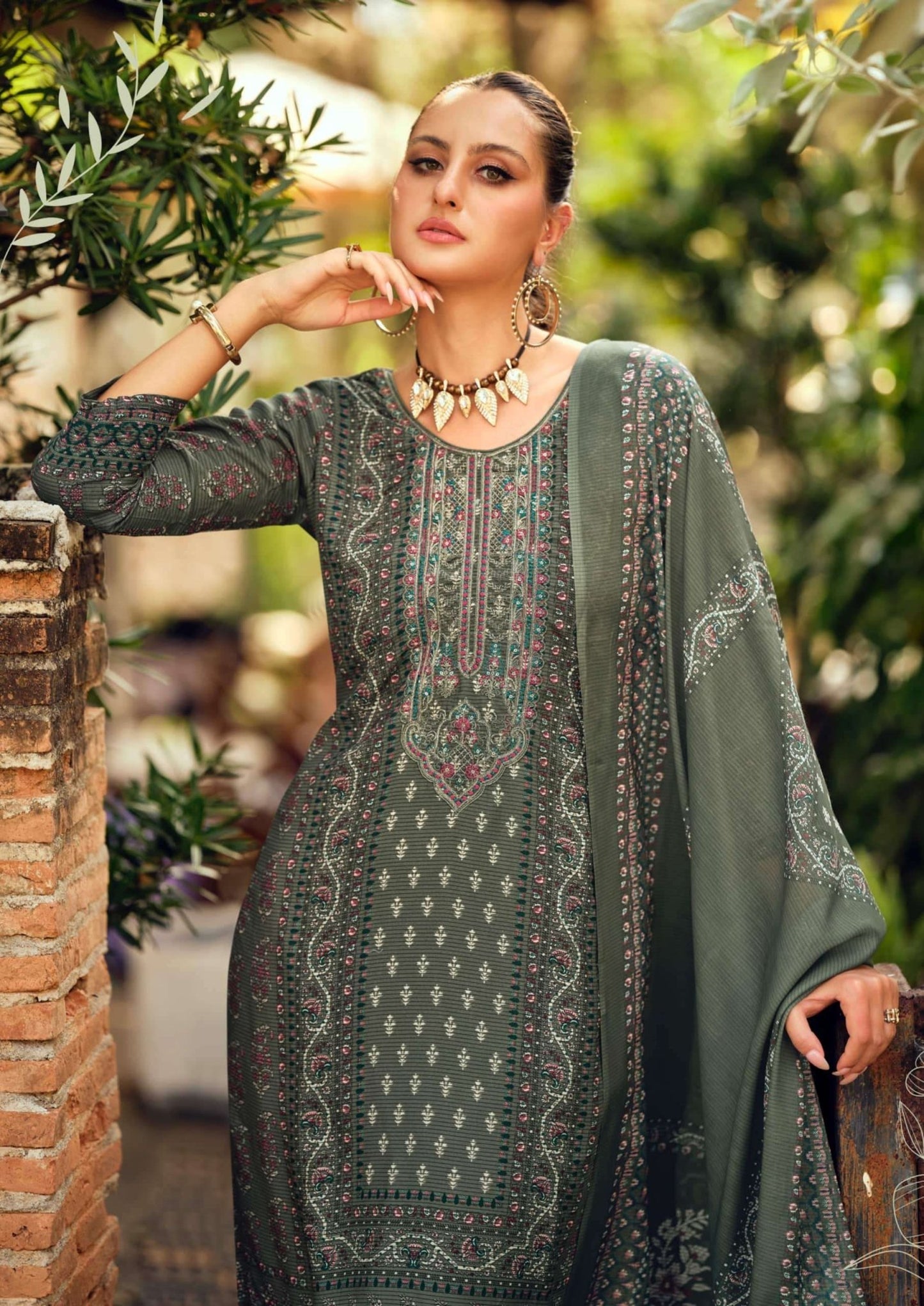 Hermitage Nizaam Vol 2 Viscose Lawn Cotton Pakistani Suit - Amrah Wholesale