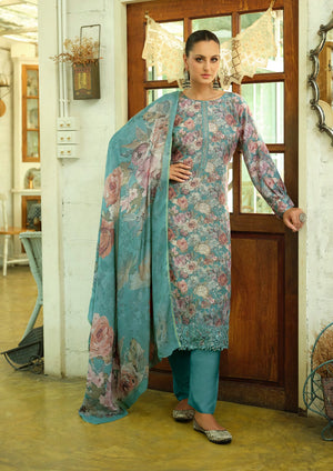 Hermitage Paasha Lawn Cotton Dress Material