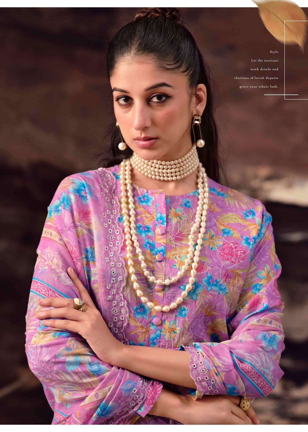 Hermitage Petals In Mal Luxury Lawn Cotton Suit Catalog