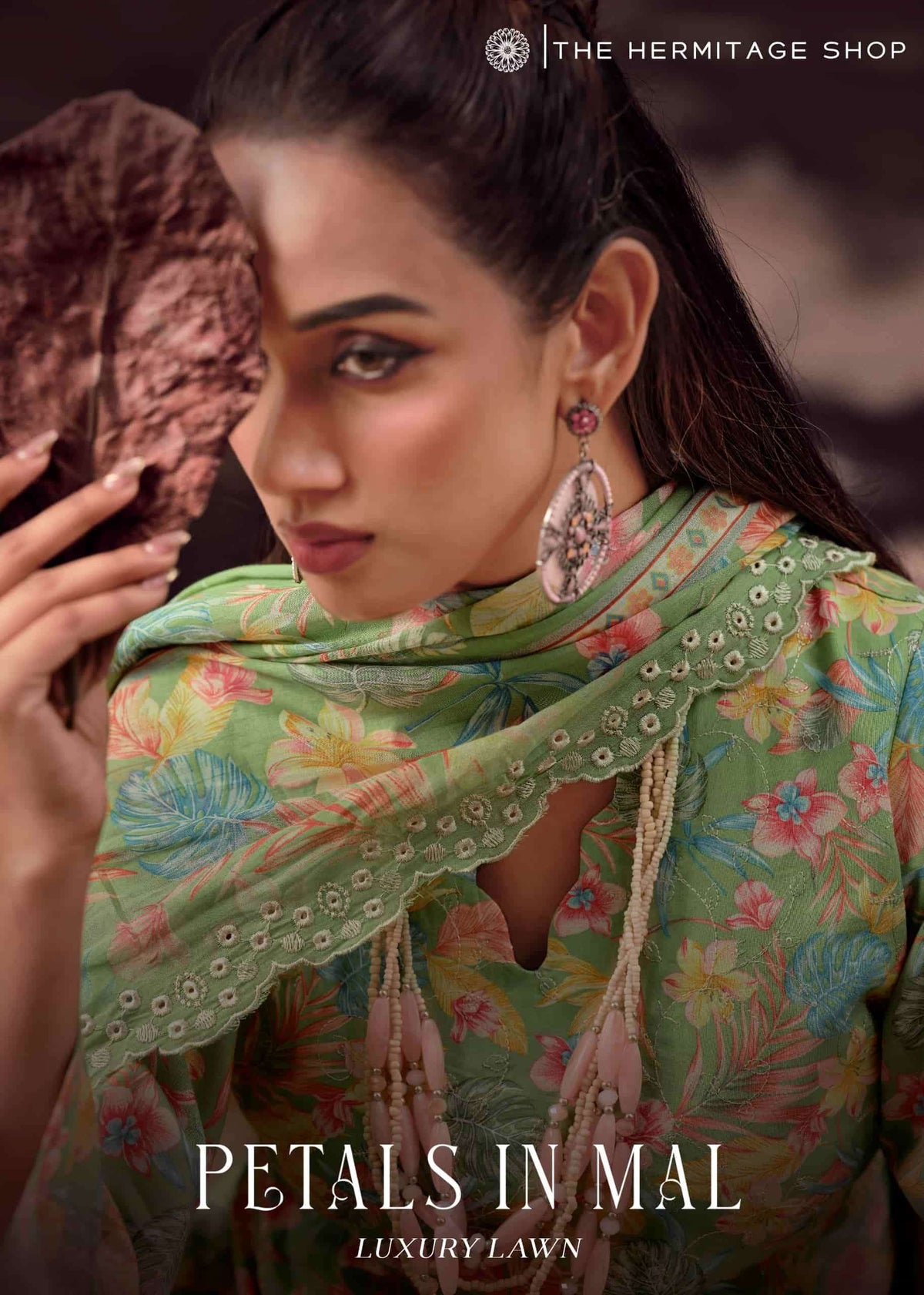 Hermitage Petals In Mal Luxury Lawn Cotton Suit Catalog