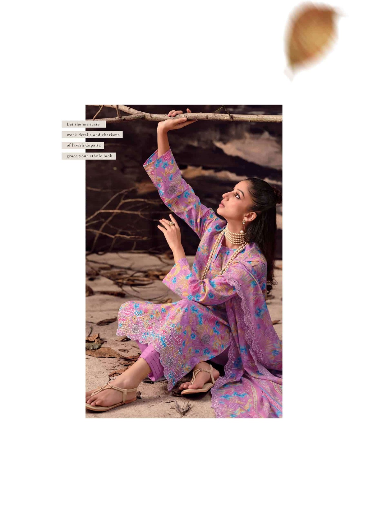 Hermitage Petals In Mal Luxury Lawn Cotton Suit Catalog