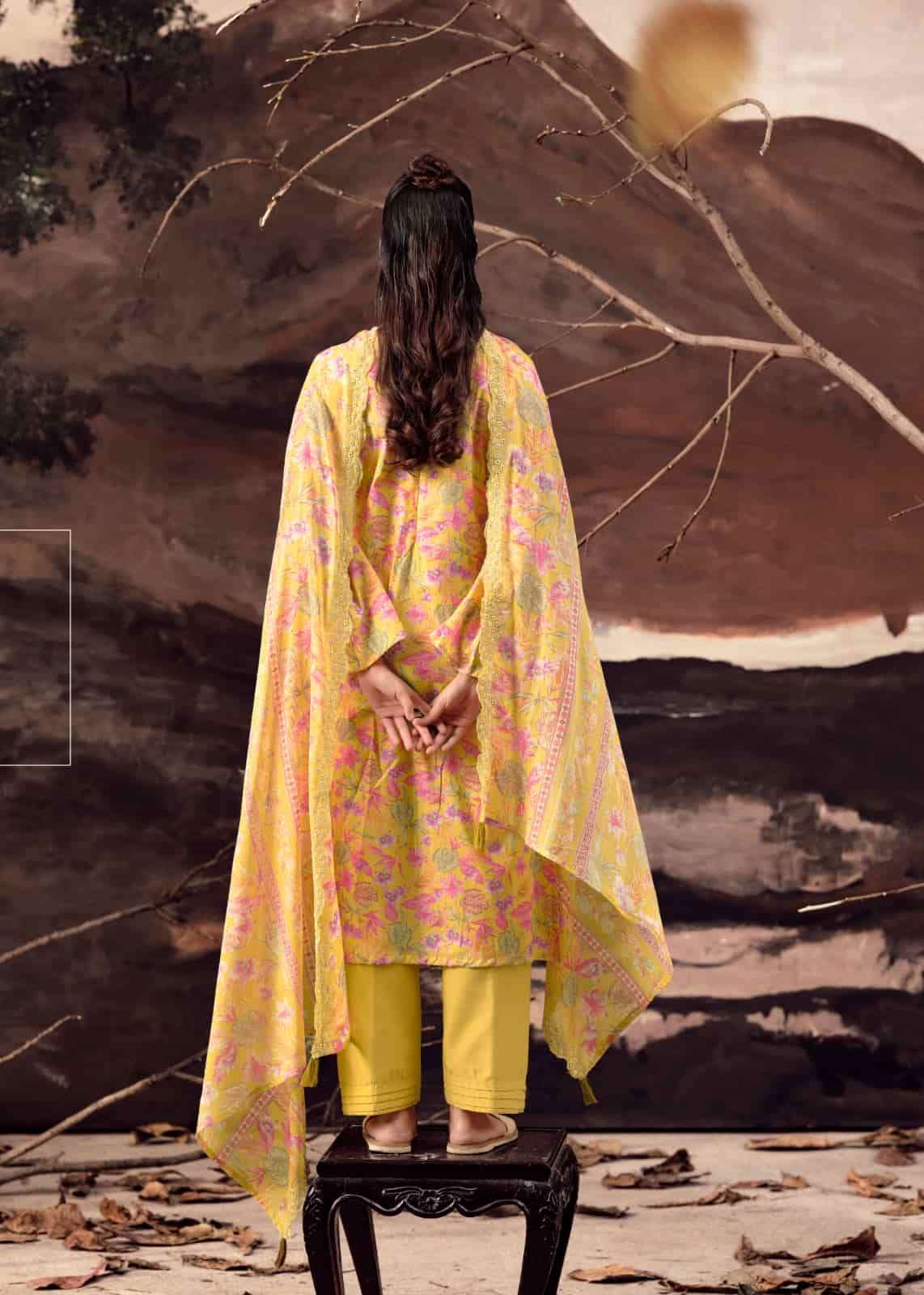 Hermitage Petals In Mal Luxury Lawn Cotton Suit Catalog