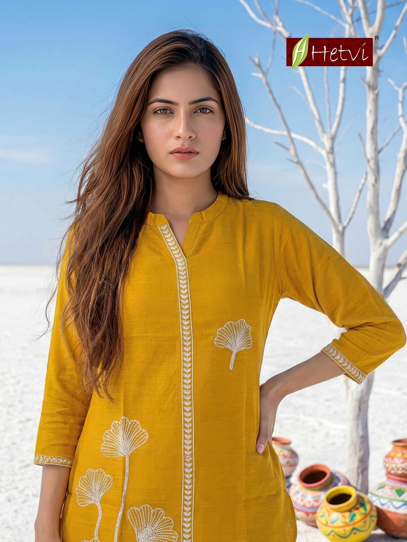 Hetvi Jemini Vertican Fancy Tops Collection - Amrah Wholesale