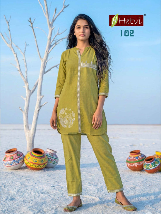 Hetvi Jemini Vertican Fancy Tops Collection - Amrah Wholesale