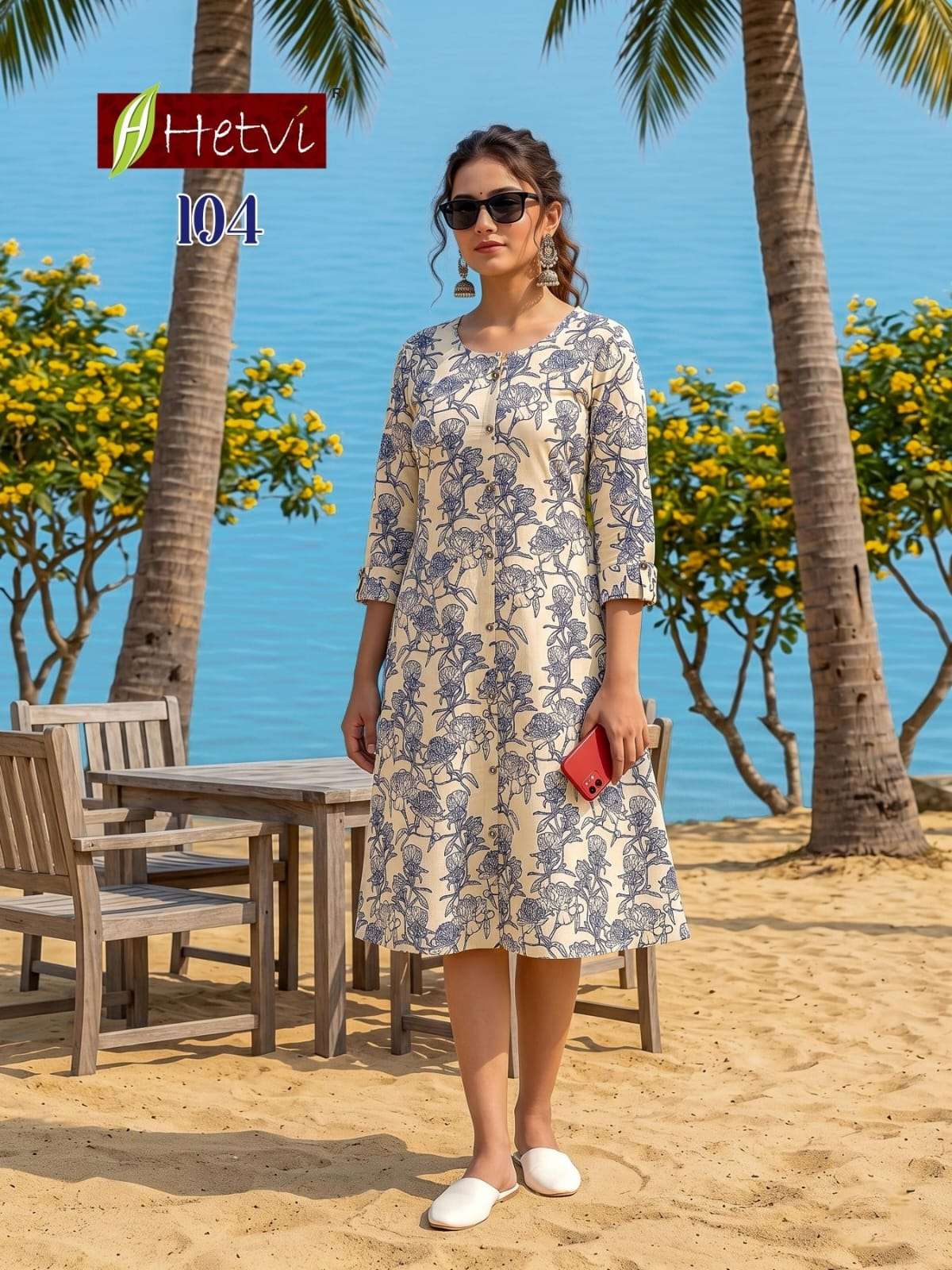 Hetvi Priyanshi Cotton Printed Kurti