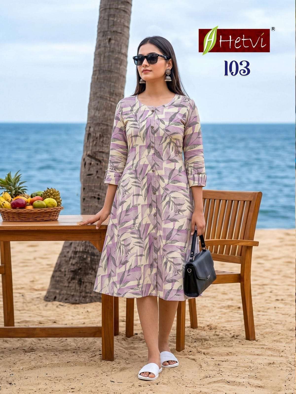 Hetvi Priyanshi Cotton Printed Kurti