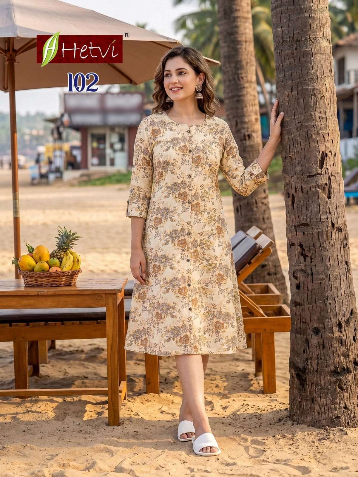 Hetvi Priyanshi Cotton Printed Kurti