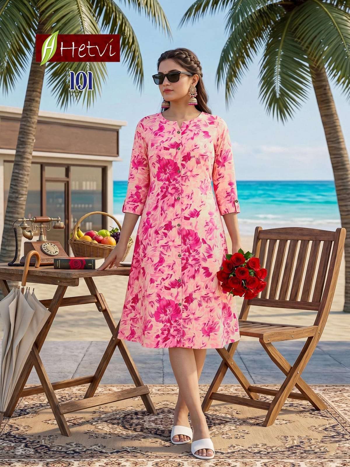 Hetvi Priyanshi Cotton Printed Kurti