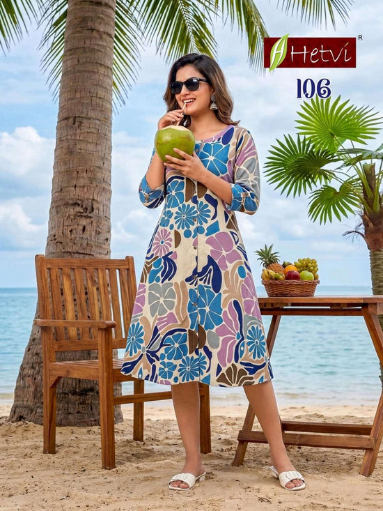 Hetvi Priyanshi Cotton Printed Kurti