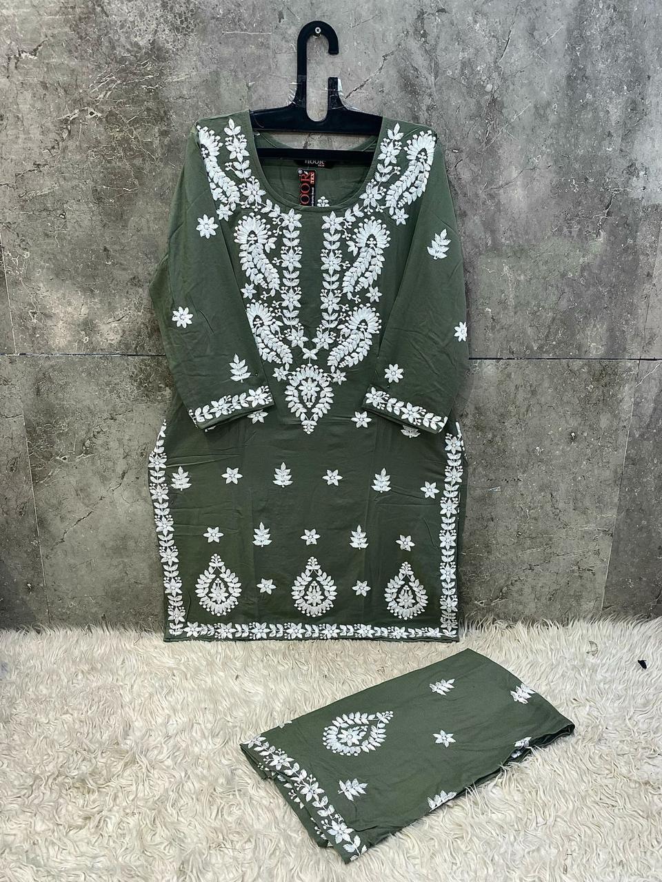 Hoor Tex 186 A To D Rayon Kurti Set Wholesale Surat - Amrah Wholesale