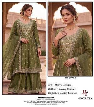Hoor Tex HF-1001 Cosmos Embroidered Pakistani Sharara Suit