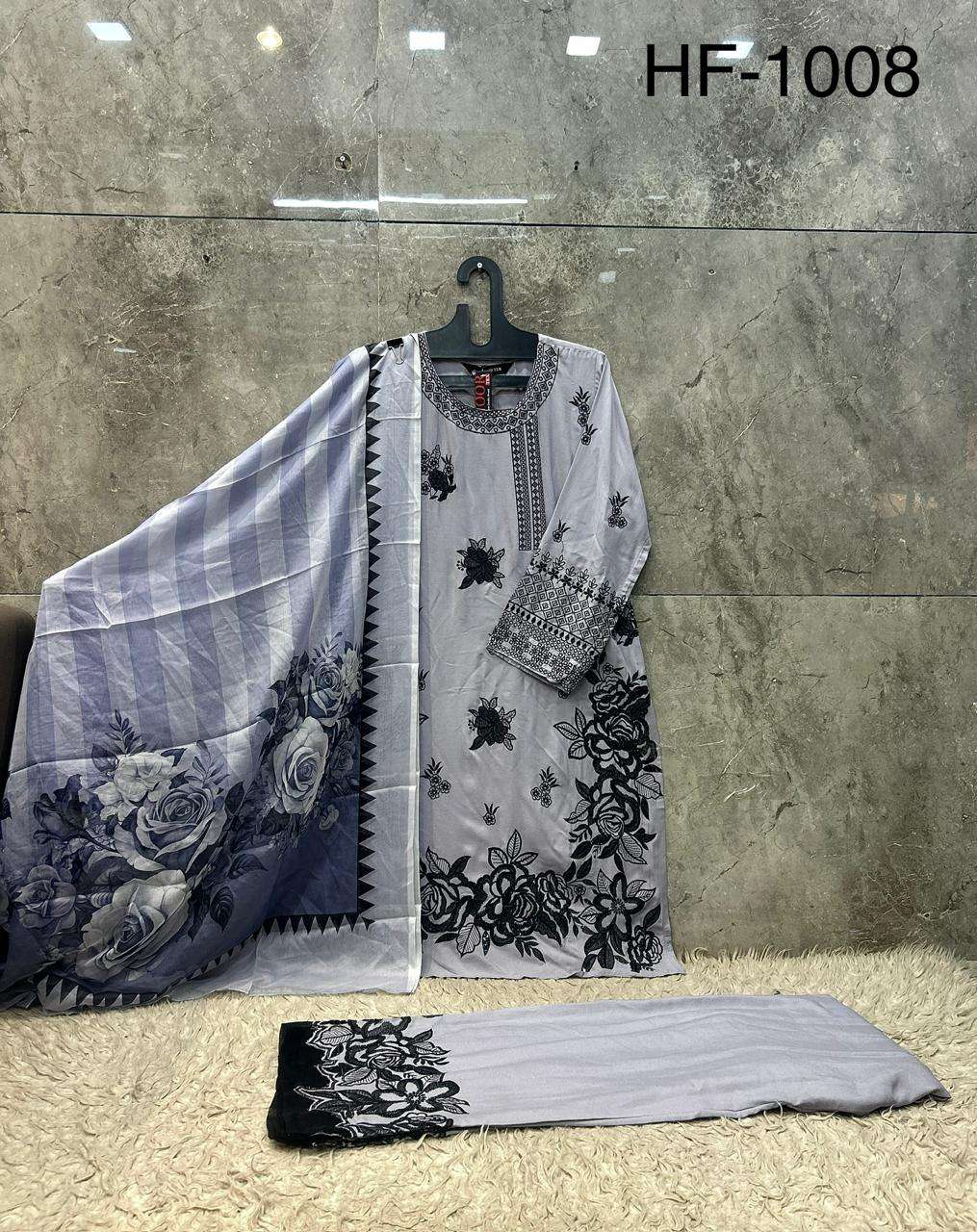 Hoor Tex HF-1008 Rayon Printed Stitched Pakistani Suit Set