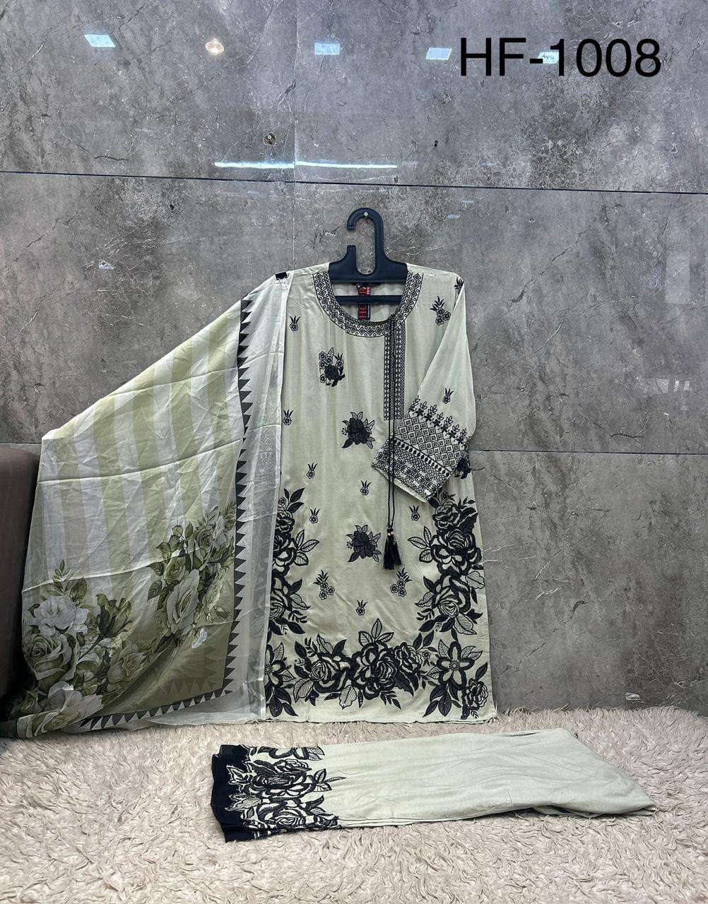 Hoor Tex HF-1008 Rayon Printed Stitched Pakistani Suit Set