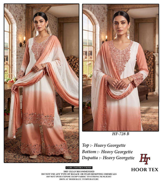 Hoor Tex HF - 728 Pakistani Suit Set - Amrah Wholesale
