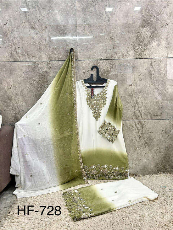 Hoor Tex HF - 728 Pakistani Suit Set - Amrah Wholesale