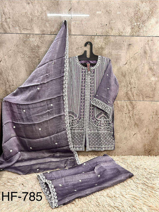 HOOR TEX HF-785 Fancy Pakistani Sharara Suit Set