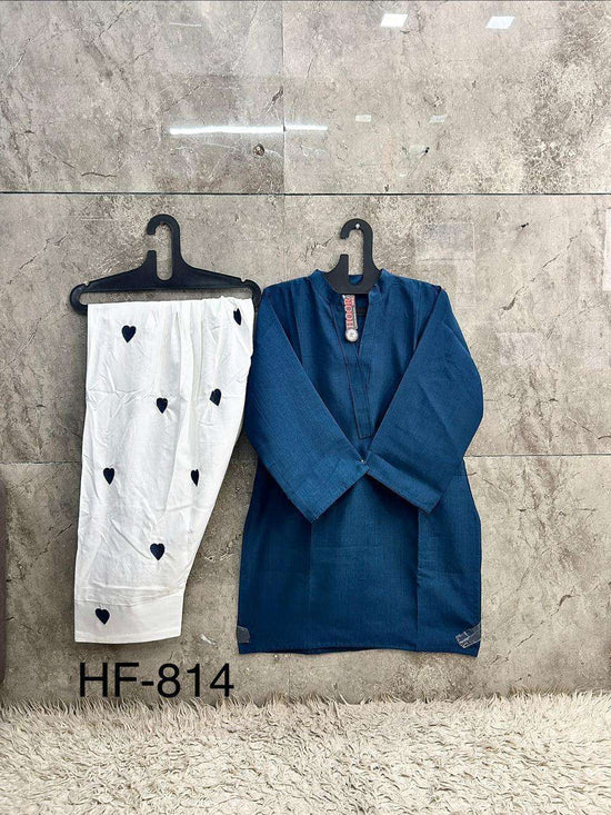 Hoor Tex HF-814 Crystal Viscose Stitched Pakistani Suit Set