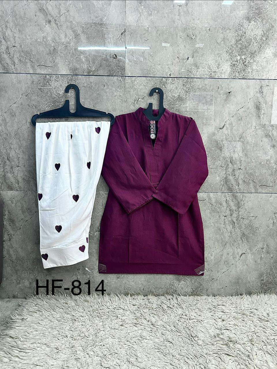Hoor Tex HF-814 Crystal Viscose Stitched Pakistani Suit Set