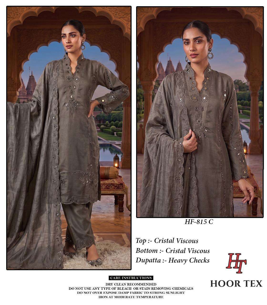 HOOR TEX HF - 815 Stitched Pakistani Suits Wholesale - Amrah Wholesale