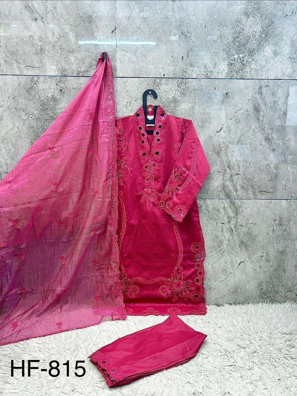 HOOR TEX HF - 815 Stitched Pakistani Suits Wholesale - Amrah Wholesale