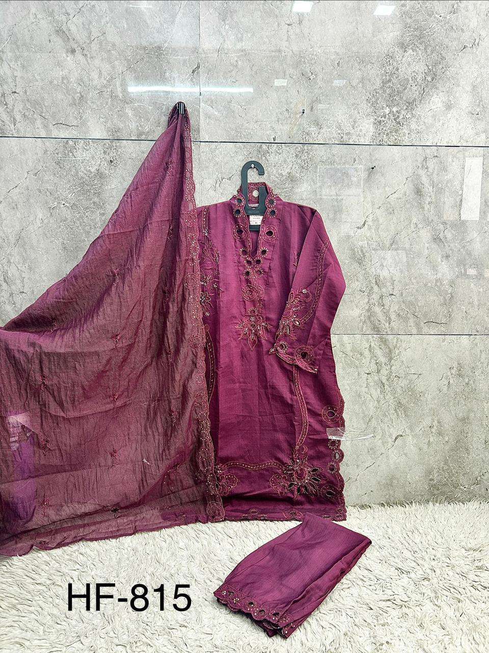 HOOR TEX HF - 815 Stitched Pakistani Suits Wholesale - Amrah Wholesale