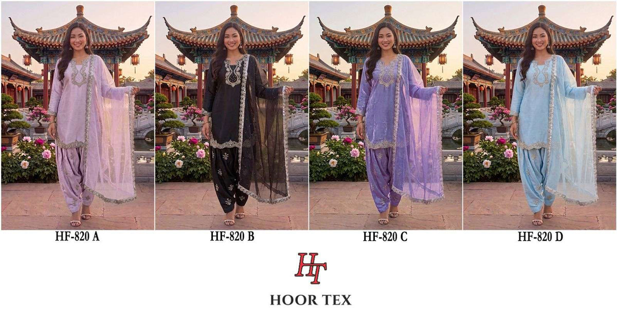HOOR TEX HF - 820 Jimmy Choo Pakistani Suit Set - Amrah Wholesale