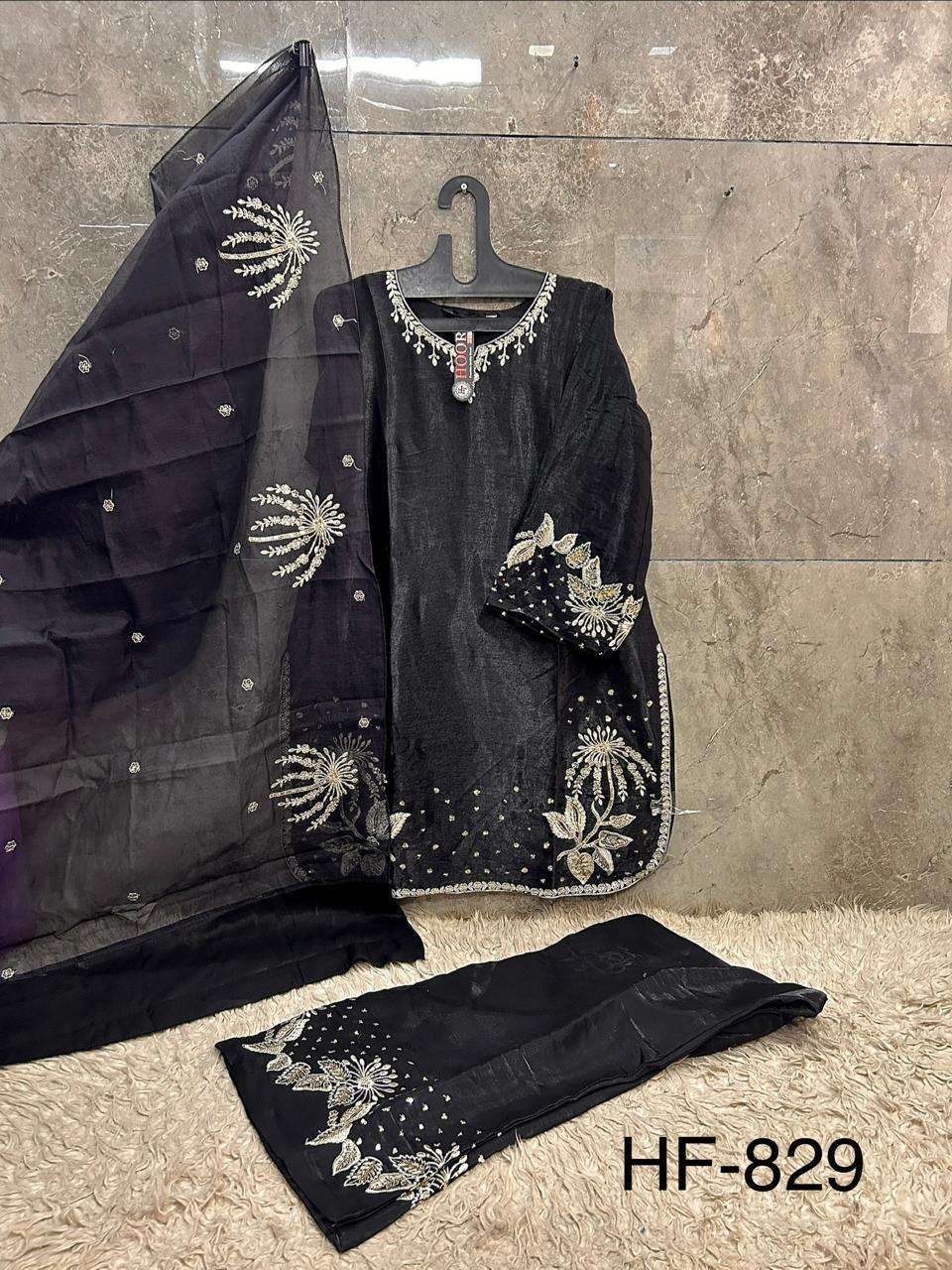 HOOR TEX HF - 829 Jimmy Choo Pakistani Suit Set - Amrah Wholesale