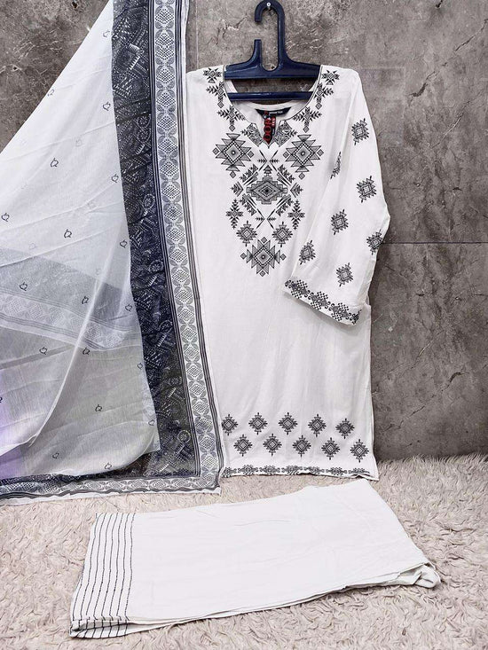 HOOR TEX HF - 832 Rayon Embroidery Stitched Pakistani Dress - Amrah Wholesale