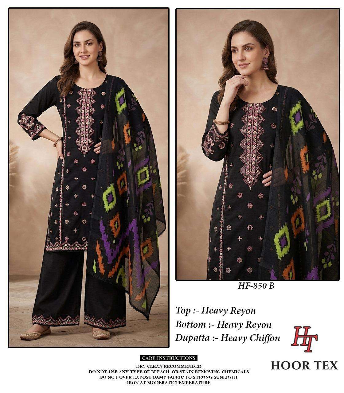 Hoor Tex HF-850 Rayon Pakistani Suit Set