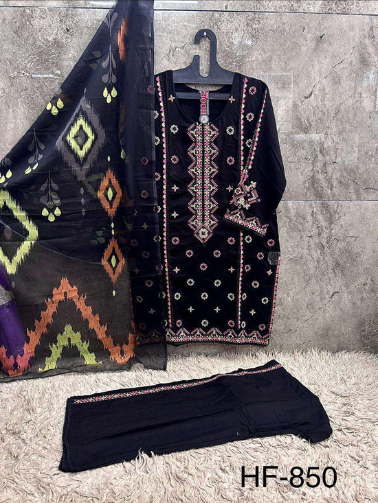 Hoor Tex HF-850 Rayon Pakistani Suit Set