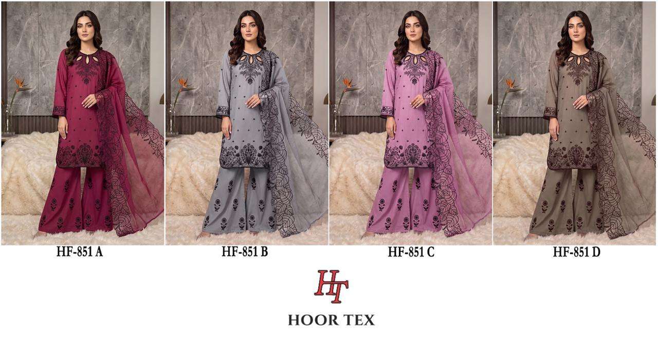 Hoor Tex HF-851 Rayon Pakistani Suit Set