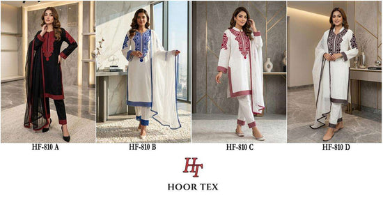 HOOR TEX HF-810 Rayon Pakistani Suit Set