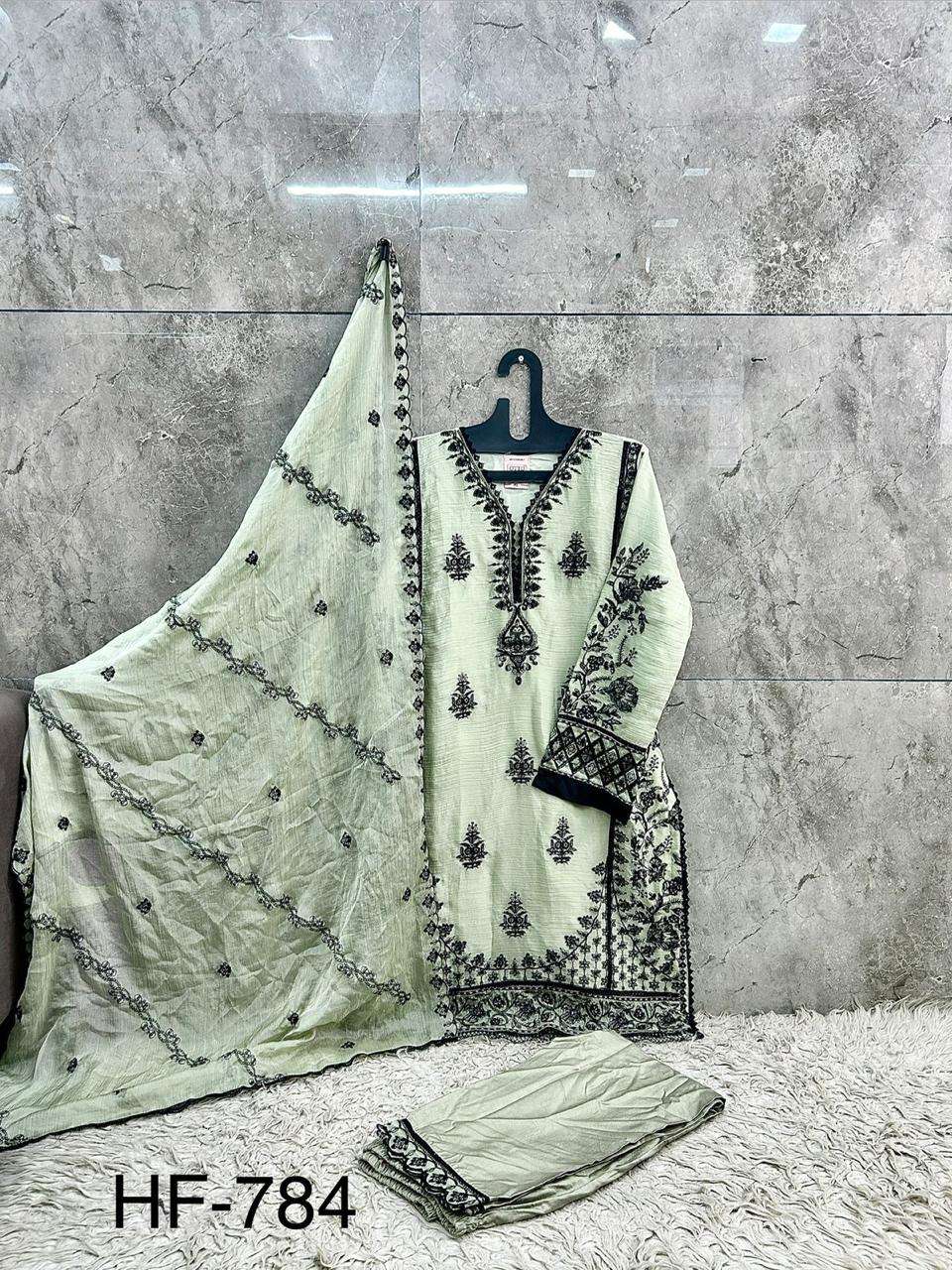 Hoor Tex HF - 784 Pakistani Suit Set - Amrah Wholesale