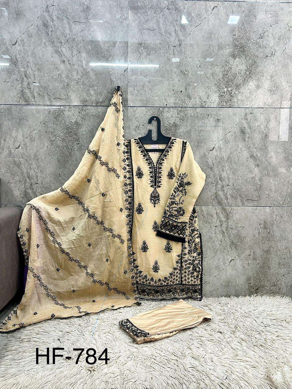 Hoor Tex HF - 784 Pakistani Suit Set - Amrah Wholesale