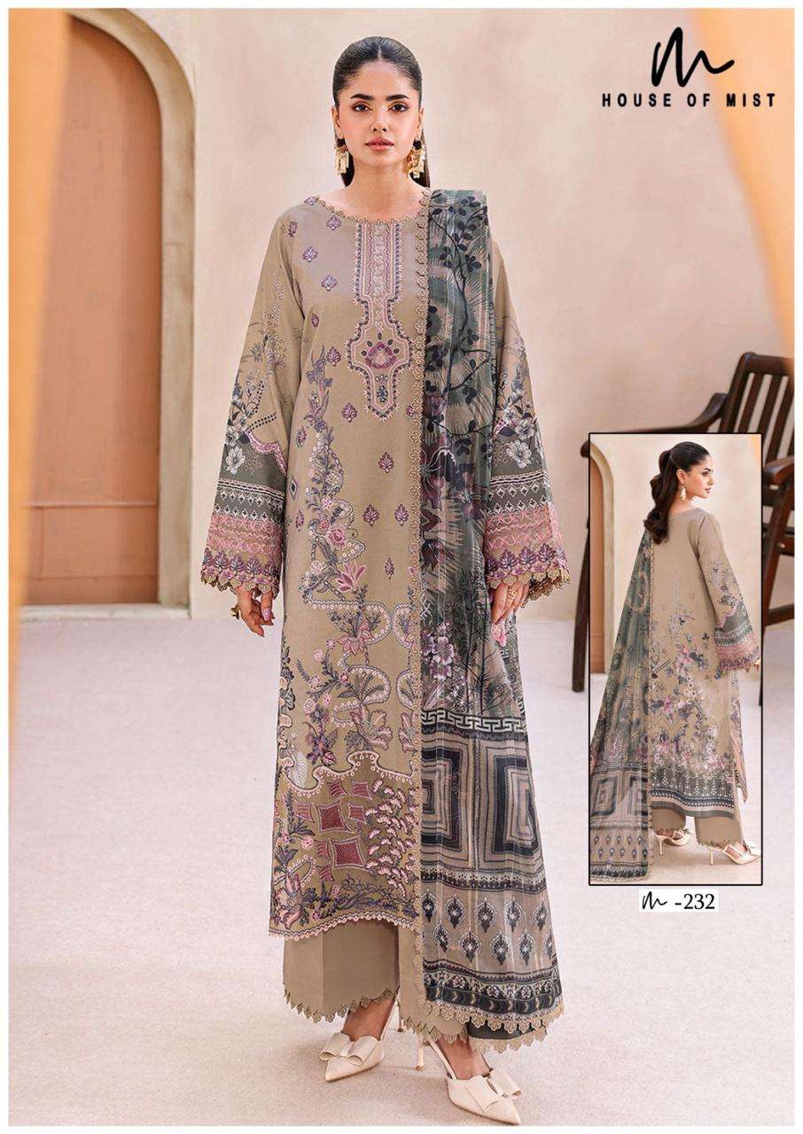 House Of Mist Ghazal Vol 24 Pure Cotton Dress Material - Amrah Wholesale