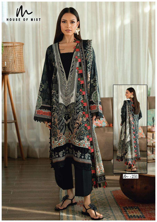 House Of Mist Ghazal Vol 24 Pure Cotton Dress Material - Amrah Wholesale