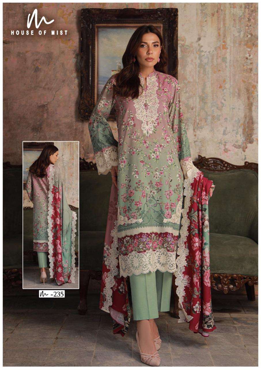 House Of Mist Ghazal Vol 24 Pure Cotton Dress Material - Amrah Wholesale