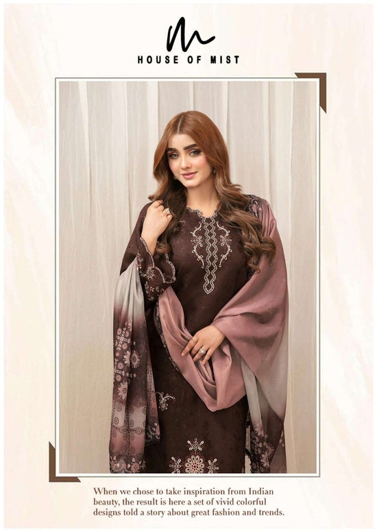 House Of Mist Ghazal Vol 26 Pure Cotton Dress Material