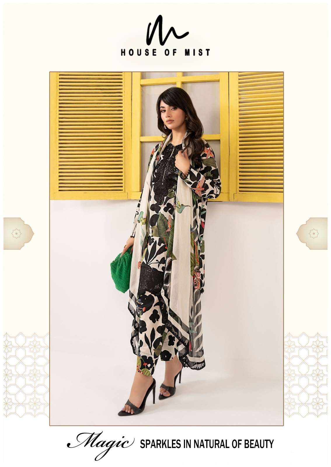 House Of Mist Ghazal Vol 26 Pure Cotton Dress Material