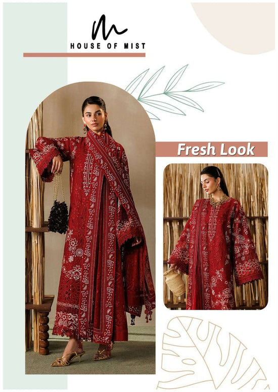 House Of Mist Ghazal Vol 26 Pure Cotton Dress Material
