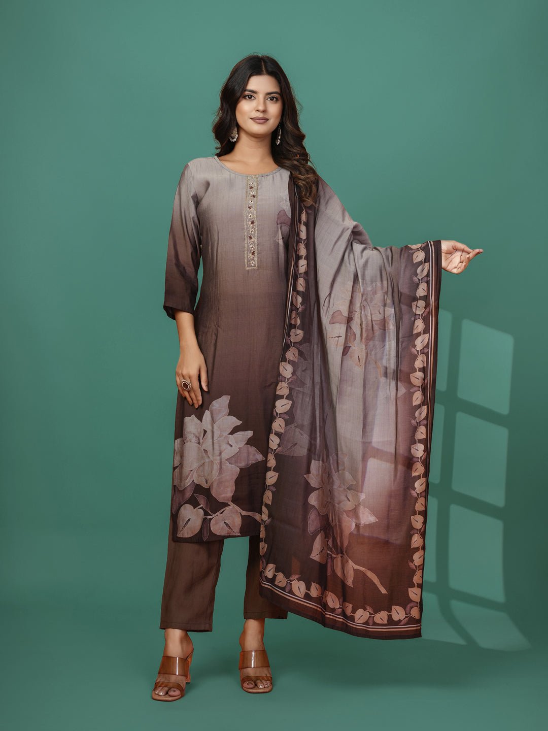 Hr R 1480 Roman Silk Kurti Set Wholesale Catalogue - Amrah Wholesale