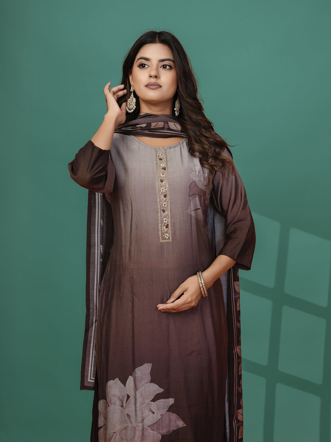 Hr R 1480 Roman Silk Kurti Set Wholesale Catalogue - Amrah Wholesale