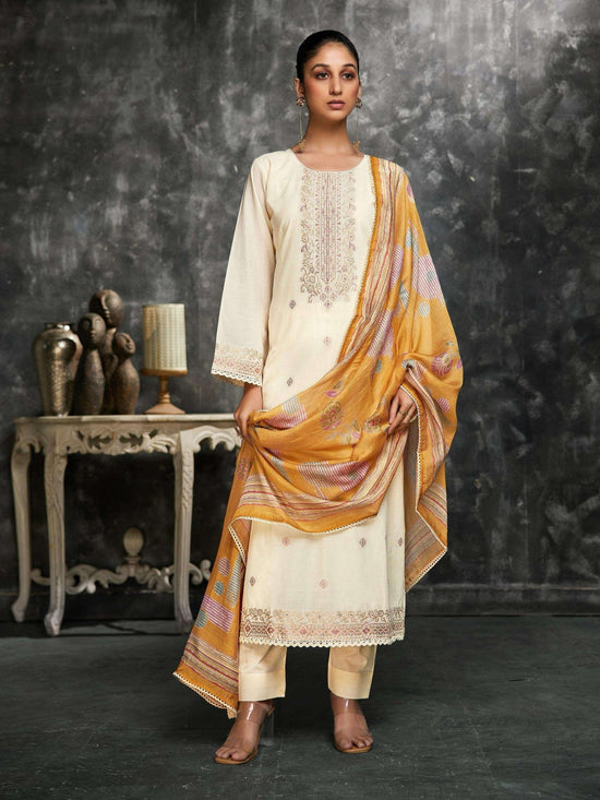 Ibiza Bosca Vol 9 Lawn Cotton Jacquard Dress Material - Amrah Wholesale