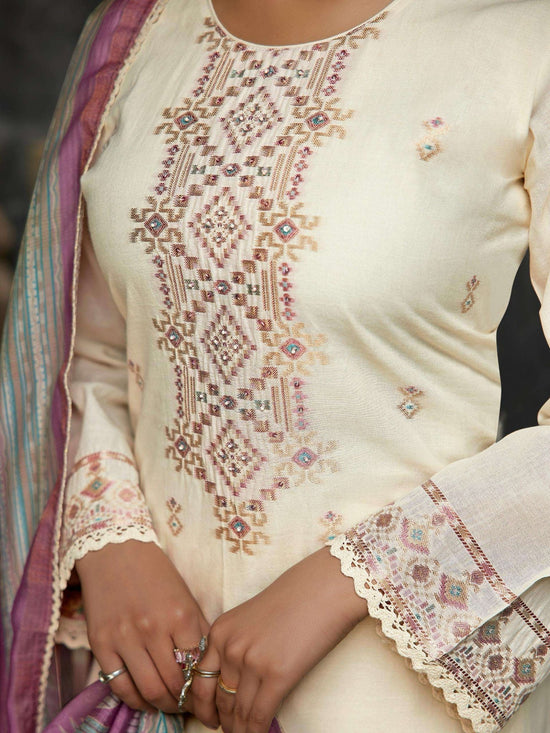 Ibiza Bosca Vol 9 Lawn Cotton Jacquard Dress Material - Amrah Wholesale